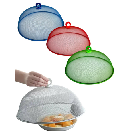 Крышка-сетка от мух металлическая для продуктов 35см, 100шт/ящ