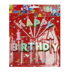 Свечки Heppy Birthay , 16шт/уп, 360шт/ящ