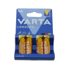 Батарейка LR06 Varta LONGLIFE жёлтая на блистере 4шт (4106101414), 80шт/ящ