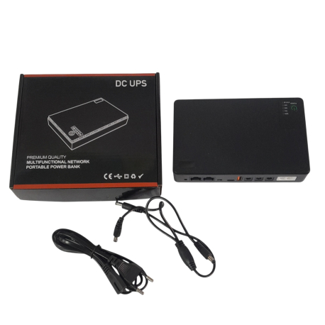 Міні UPS для роутера та камер PoE DC1036P 10400mAh, 40шт/ящ