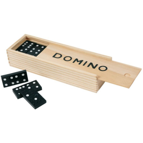 Домино №1532 3,6*5,5*16,7см, в деревянной коробке, 200шт/ящ