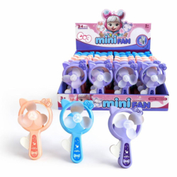 Игрушка детский вентилятор Слоник 24 шт/уп, 4 цвета, 15*8см, 576шт/ящ