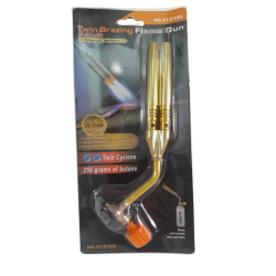Газовая горелка KT-2108 Twin Brazing Flame Gun, 100шт/ящ